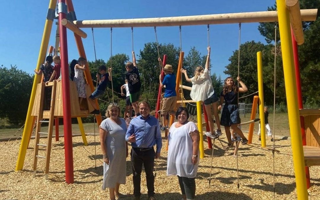 Balancier-Parcours für Gillbachschule in Rommerskirchen